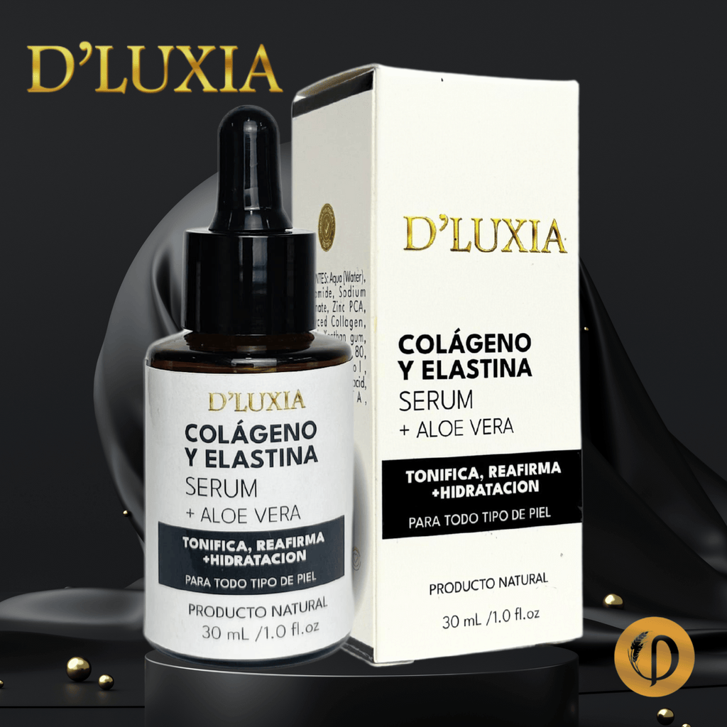 MANTENTE JOVEN POR MÁS TIEMPO - SERUM DE COLAGENO Y ELASTINA 30Ml