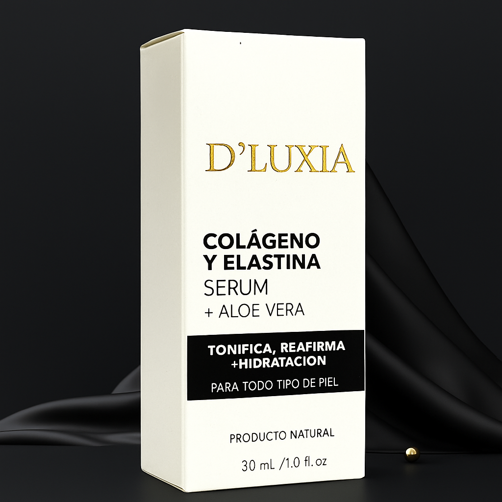 MANTENTE JOVEN POR MÁS TIEMPO - SERUM DE COLAGENO Y ELASTINA 30Ml